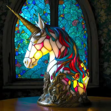 Carica l'immagine nel visualizzatore di Gallery, LeuchtUnicorno - lampada fatta a mano che illumina i cuori