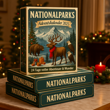 Carica l'immagine nel visualizzatore di Gallery, Calendario dell'Avvento dei Parchi Nazionali 2025 – 24 mondi in miniatura della natura