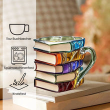 Lade das Bild in den Galerie-Viewer, Handgemachte 3D Leseglück-Tasse - Original