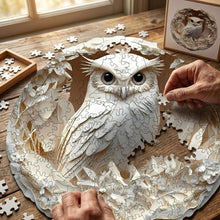 Carica l'immagine nel visualizzatore di Gallery, EulenGlück Puzzle - Puzzle per ore tranquille e creative