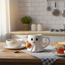 Carica l'immagine nel visualizzatore di Gallery, Tazza fantasma di zucca - Dolce fantasma con zucca - perfetta per Halloween