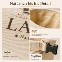 Lade das Bild in den Galerie-Viewer, LaibLiebe – natürlicher Brotbeutel aus echtem Bienenwachs - Brot länger frisch halten