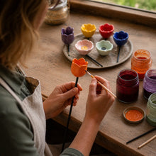 Carica l'immagine nel visualizzatore di Gallery, Biotopi in ceramica per api, fatti a mano e resistenti alle intemperie – Set (6)