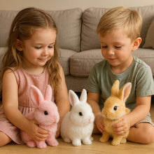 Carica l'immagine nel visualizzatore di Gallery, HoppelHase – Coniglio di peluche realistico che fa brillare gli occhi dei bambini
