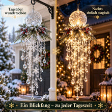 Lade das Bild in den Galerie-Viewer, Kristall-Kaskade Winterglanz - LED-Weihnachtslicht für deinen leeren Sommer-Haken