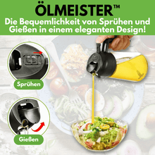 Carica l'immagine nel visualizzatore di Gallery, ÖlMeister - il dosatore d'olio 2 in 1 definitivo
