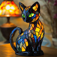 Lade das Bild in den Galerie-Viewer, Leuchtkatze – Die handgefertigte Lampe, die Herzen erstrahlen lässt
