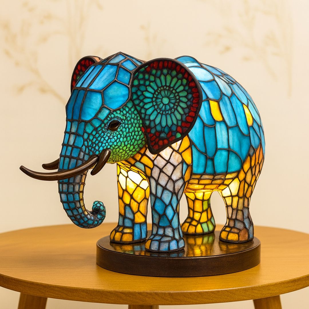 LeuchtElefant - lampada artigianale che fa brillare i cuori