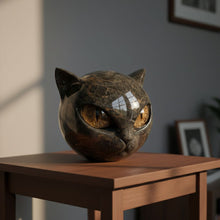 Carica l'immagine nel visualizzatore di Gallery, Scultura in pietra Gatto
