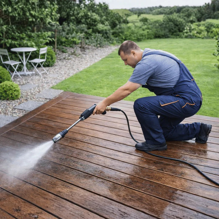 Turbowasher - Idropulitrice potente per ogni tubo da giardino
