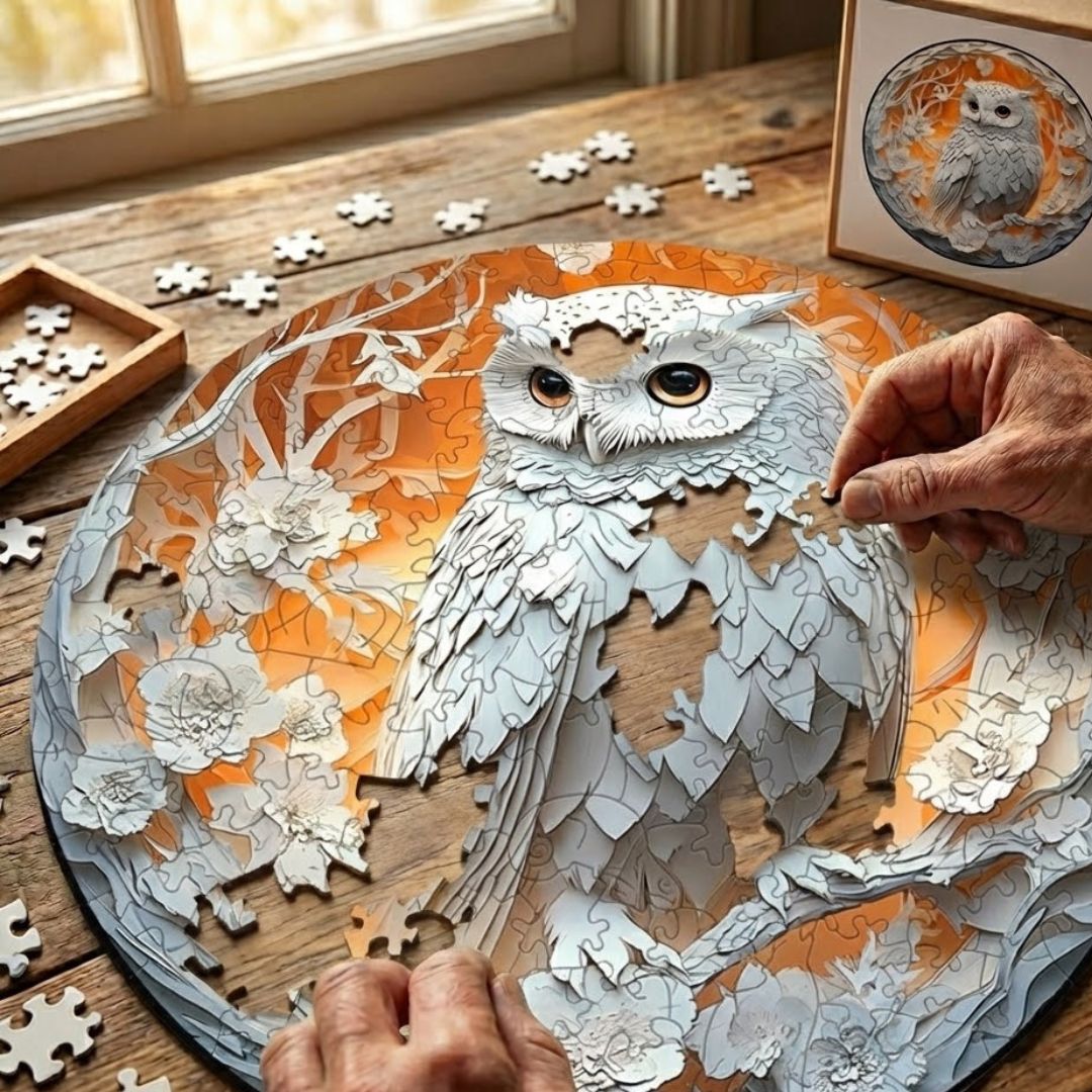 EulenGlück Puzzle - Puzzle per ore tranquille e creative