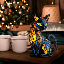 Lade das Bild in den Galerie-Viewer, Leuchtkatze – Die handgefertigte Lampe, die Herzen erstrahlen lässt
