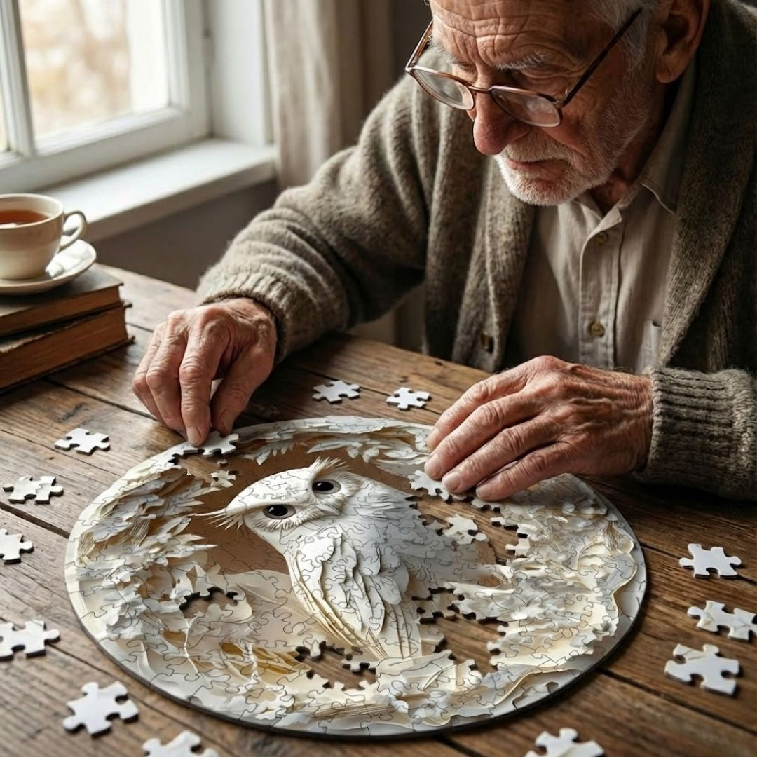 EulenGlück Puzzle - Puzzle per ore tranquille e creative
