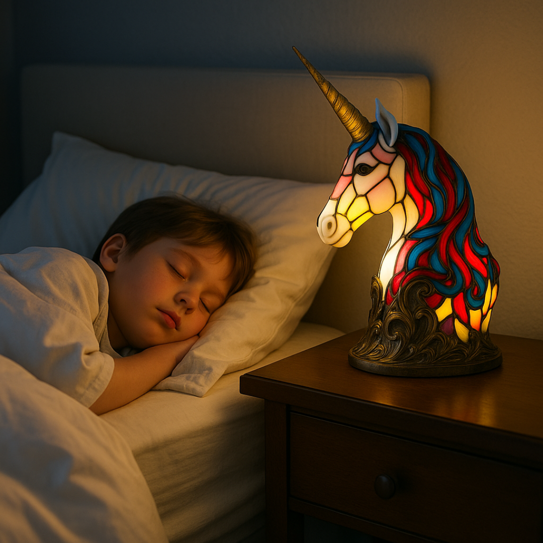 LeuchtUnicorno - lampada fatta a mano che illumina i cuori