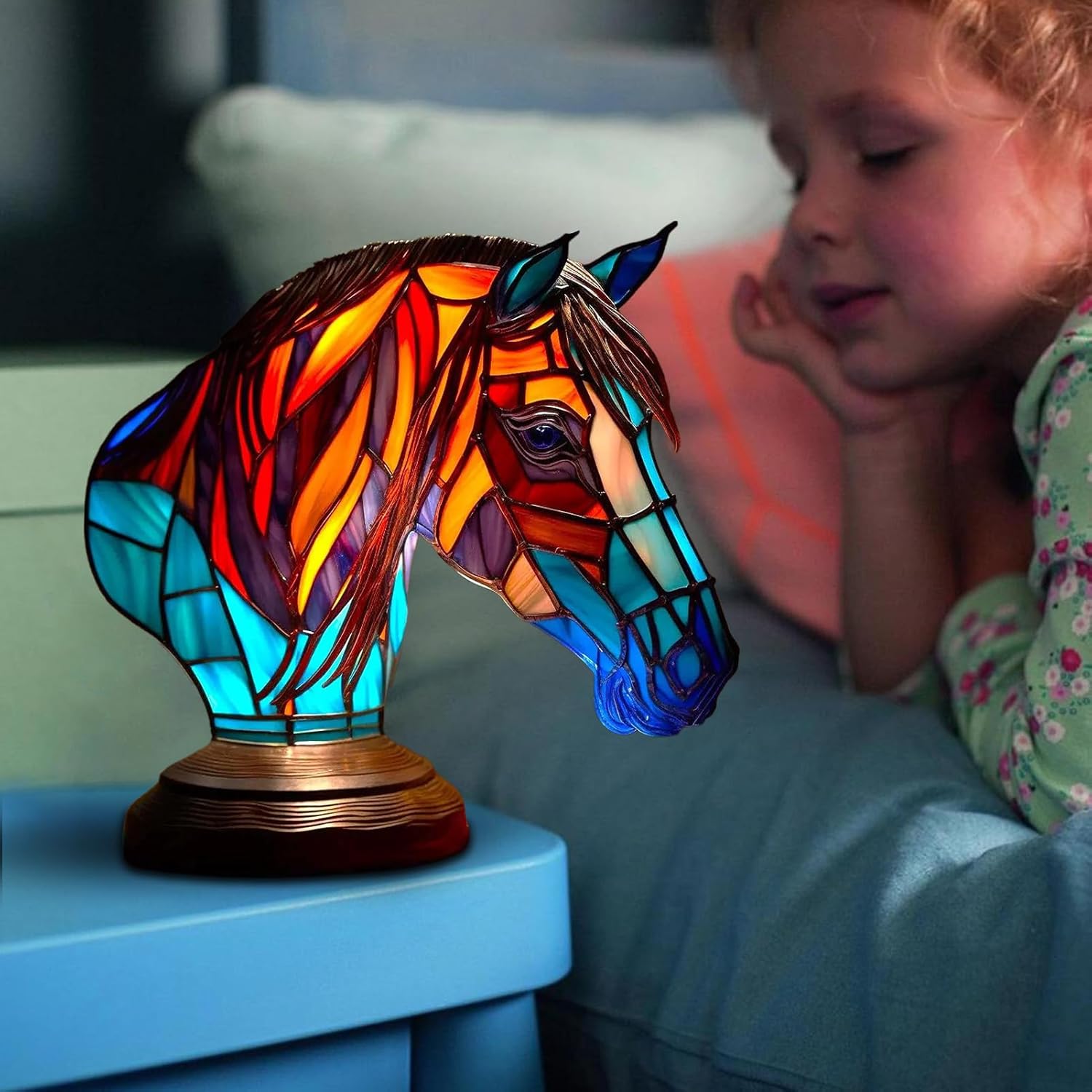 LeuchtPferd - lampada fatta a mano che illumina i cuori
