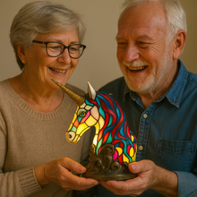 Carica l'immagine nel visualizzatore di Gallery, LeuchtUnicorno - lampada fatta a mano che illumina i cuori
