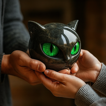 Carica l'immagine nel visualizzatore di Gallery, Scultura in pietra Gatto
