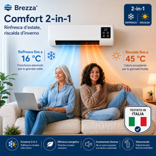 Carica l'immagine nel visualizzatore di Gallery, Brezza Pro – Condizionatore Portatile &amp; Riscaldatore senza Installazione | 2-in-1