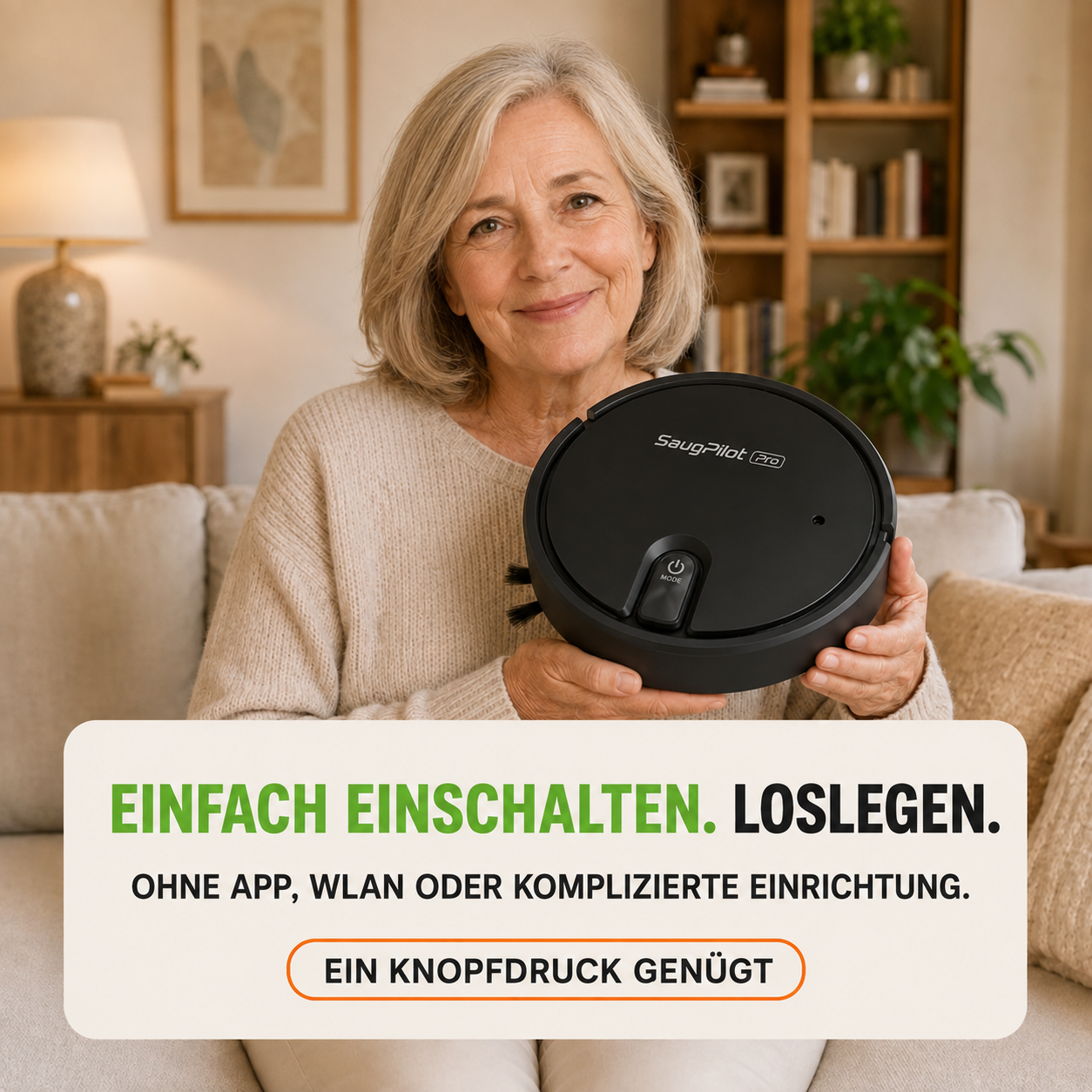 SaugPilot Pro – Smarter 5-in-1 Saugroboter für die tägliche Bodenreinigung