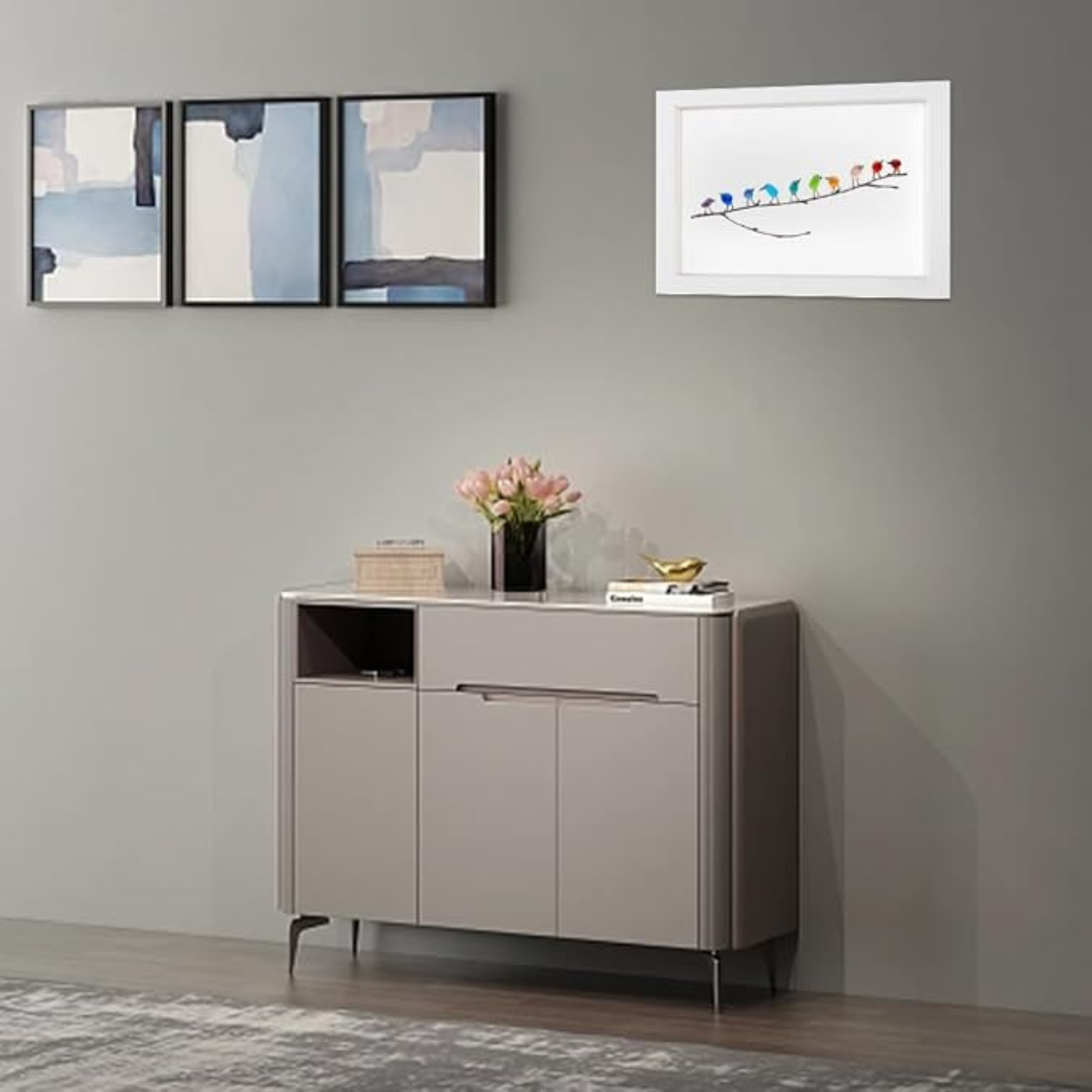 MeerglasLiebe™ - Quadro da parete fatto a mano con vero vetro marino