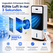 Carica l'immagine nel visualizzatore di Gallery, FreiKlima Max - Mobile Allround-Klimaanlage – Kühlt im Sommer, Heizt im Winter | Ohne Installation
