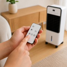 Carica l'immagine nel visualizzatore di Gallery, FreiKlima Max - Mobile Allround-Klimaanlage – Kühlt im Sommer, Heizt im Winter | Ohne Installation
