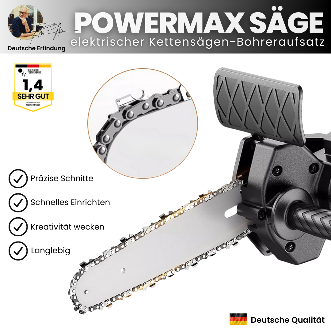 PowerMax Saw - accessorio elettrico per trapano - l'originale