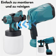 Carica l'immagine nel visualizzatore di Gallery, PaintMax - Spruzzatore di vernice senza fili ad alta pressione per una verniciatura rapida, efficiente e uniforme
