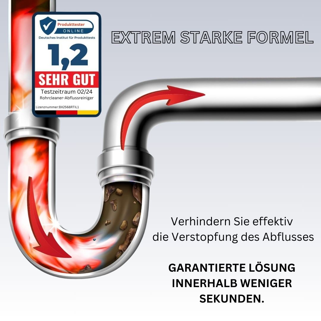 Rohrcleaner - pulisce qualsiasi scarico in pochi secondi