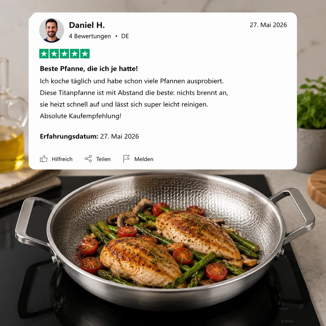TitanPure Pro — Padella