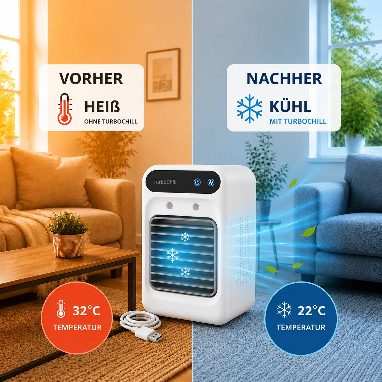 TurboChill - refrigeratore portatile - l'originale