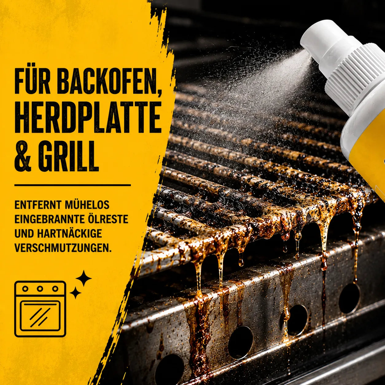 GrillBlitz Grillreiniger - Sauberer Grillrost. Weniger Schrubben.