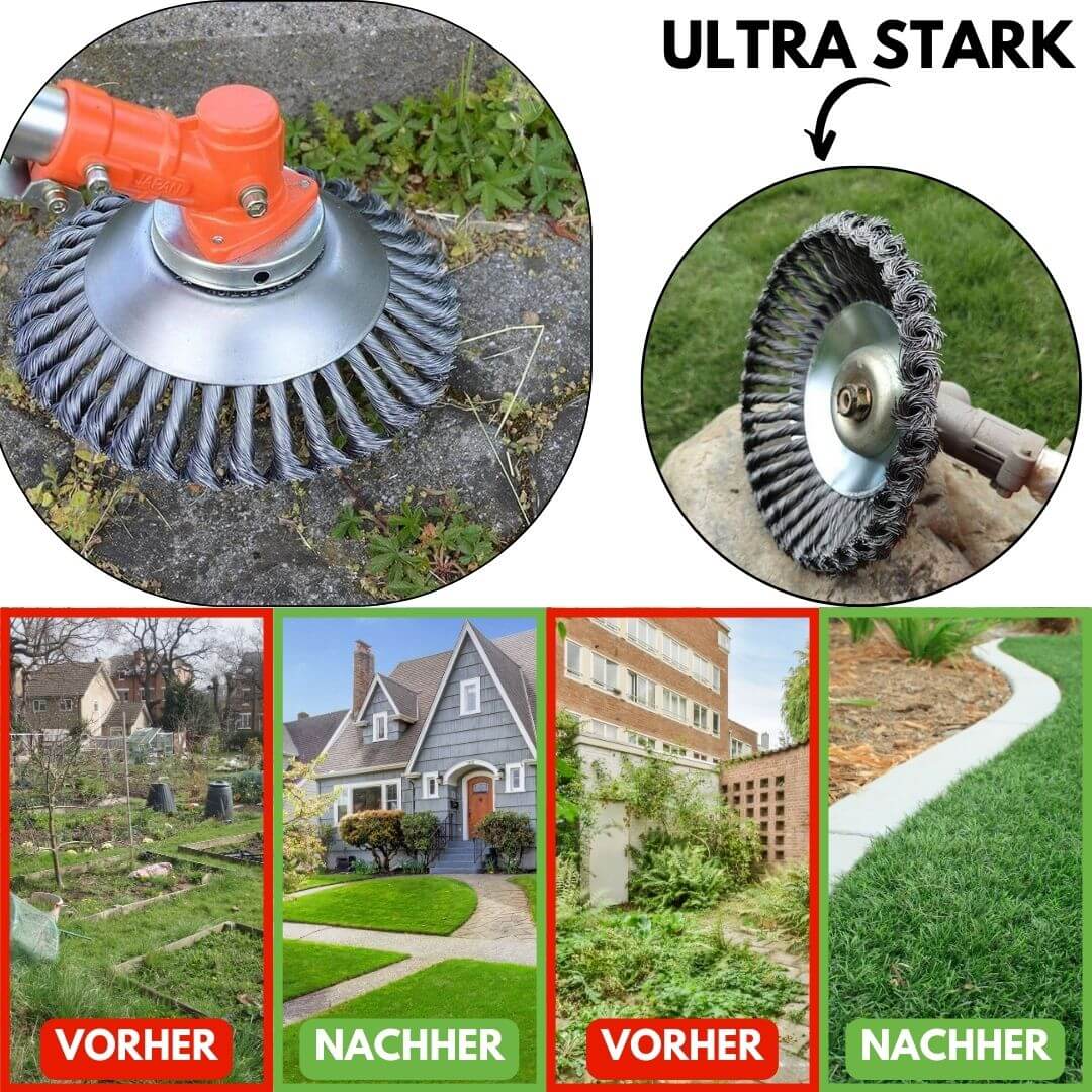 ProfiTrim - Der einzige Rasentrimmer für perfekte Ergebnisse