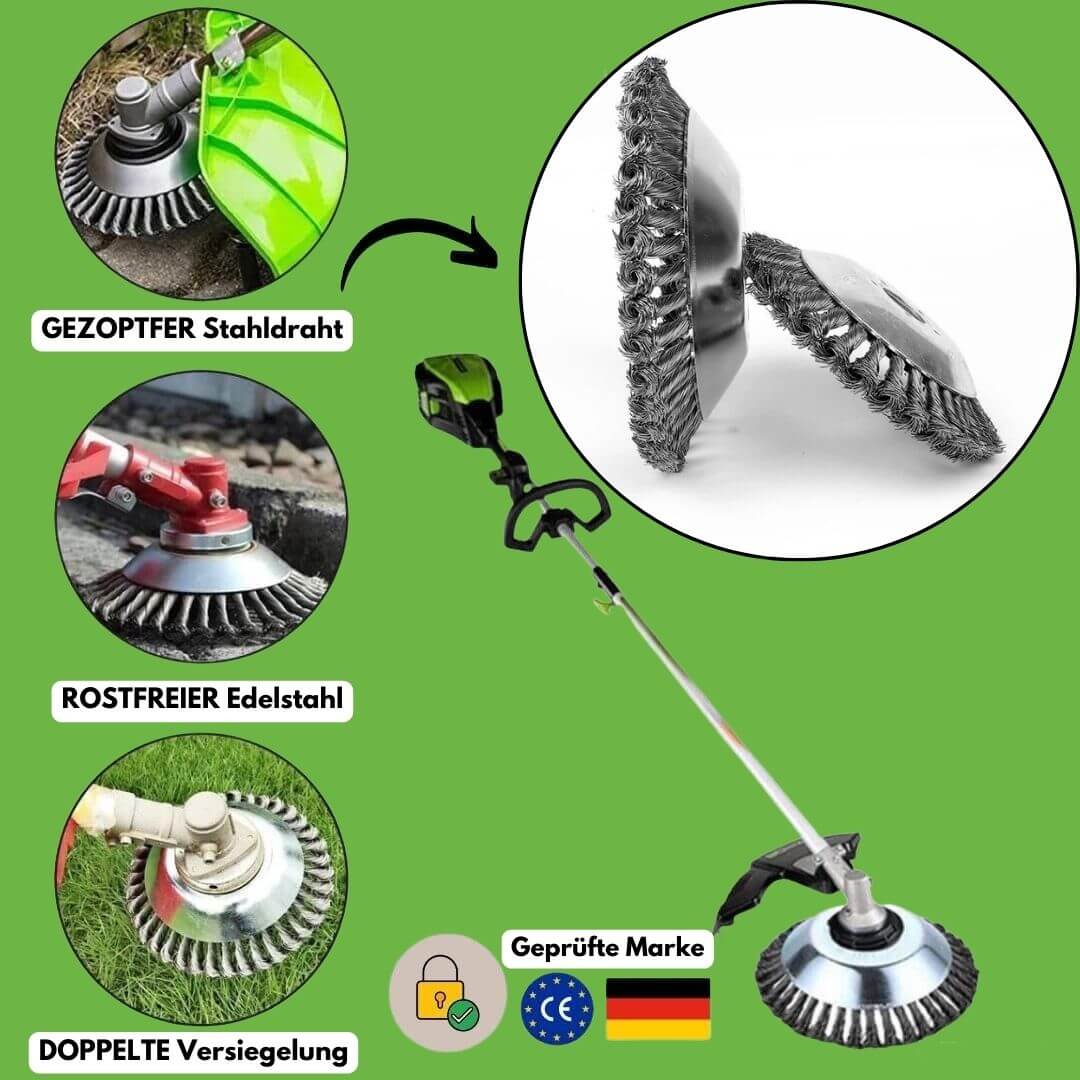 ProfiTrim - Der einzige Rasentrimmer für perfekte Ergebnisse
