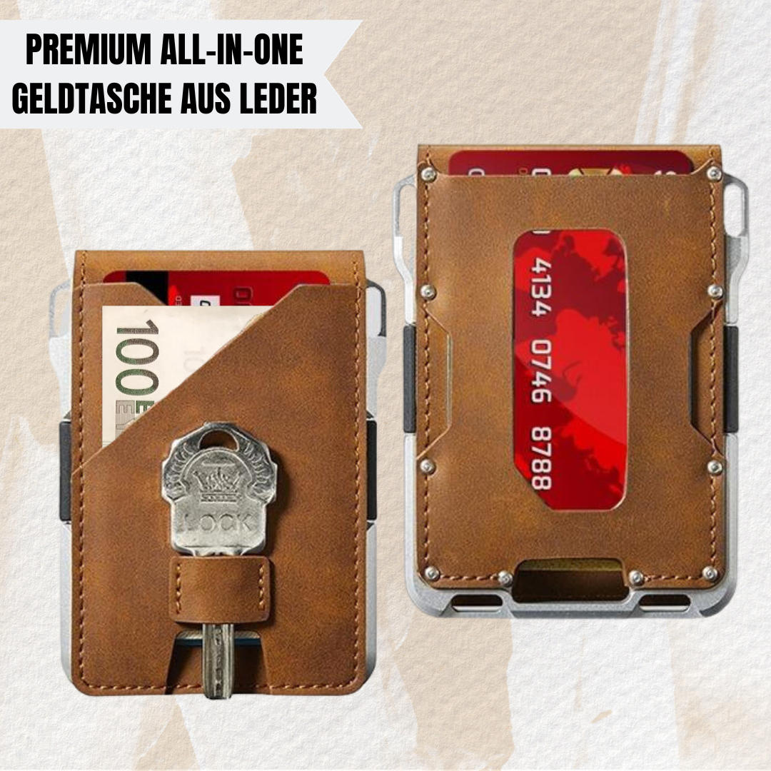 Louis - Portafoglio all-in-one in pelle di alta qualità